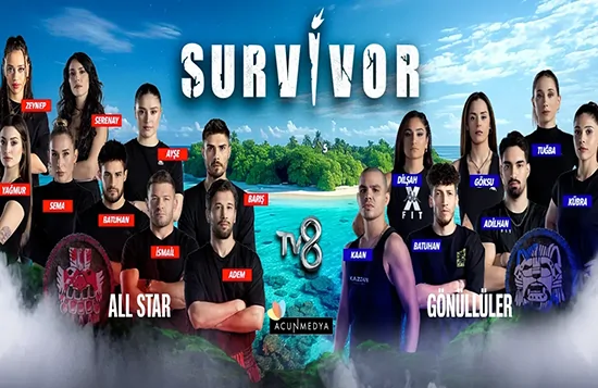 TV8 Survivor All Star Gönüllüler 2025